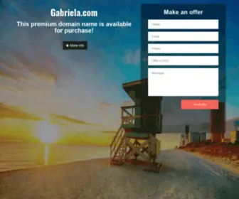 Gabriela.com(Hospedagem) Screenshot