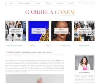 Gabrielaganem.com(Consultoria de imagem) Screenshot