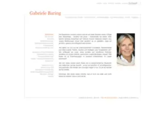 Gabriele-Baring.de(Gabriele Baring) Screenshot