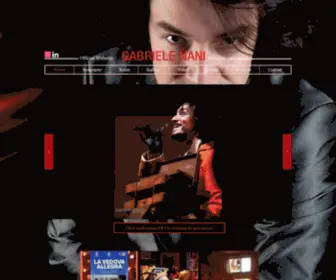 Gabrielenani.it(Gabriele Nani Baritono) Screenshot