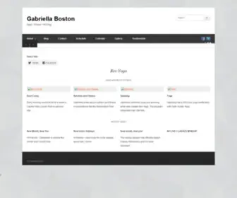 Gabriellaboston.com(Gabriella Boston) Screenshot