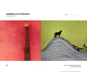 Gabrielladistefano.com(Gabriella Di Stefano) Screenshot