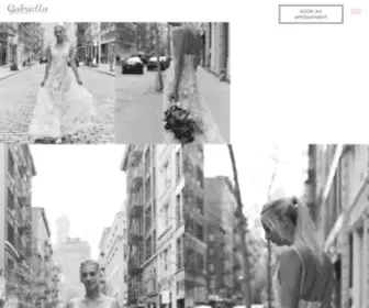 Gabriellanewyork.com(Gabriella New York Bridal Salon) Screenshot