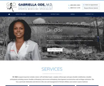 Gabriellaodemd.com(Dr Gabriella Ode) Screenshot