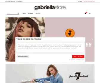 Gabriellastore.com(Abbigliamento uomo donna) Screenshot