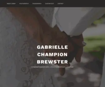 Gabriellechampion.com(CINEMATOGRAPHER) Screenshot