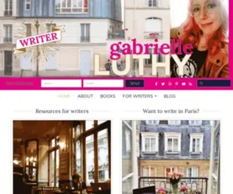 Gabrielleluthy.com(Site maintenance is on) Screenshot