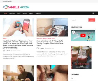 Gabriellemaston.com(Welcome) Screenshot
