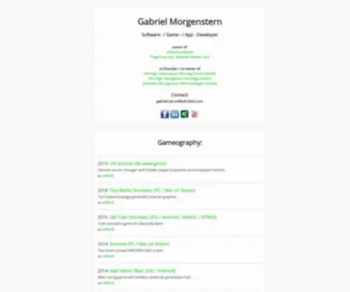 Gabrielmorgenstern.de(Gabriel Morgenstern) Screenshot