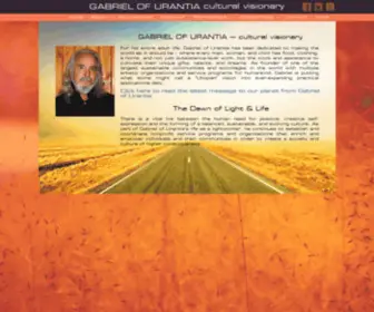 Gabrielofurantia.org(A Vision of Light & Life) Screenshot