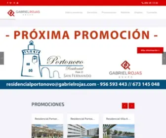 Gabrielrojas.com(Grupo Gabriel Rojas: Empresa promotora inmobiliaria en Sevilla y Cádiz) Screenshot