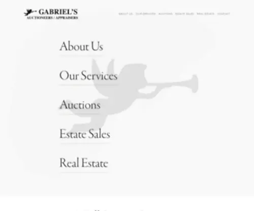 Gabrielsauctions.com(Gabriel's Auctioneers/Appraisers) Screenshot