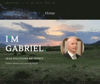 Gabrielschenker.com(Personal WebSite of Gabriel Schenker) Screenshot