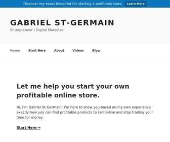 Gabrielstgermain.com(Digital Marketer) Screenshot