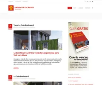 Gabutticicarillibienesraices.com(Inmobiliaria Gabutti Cicarilli) Screenshot