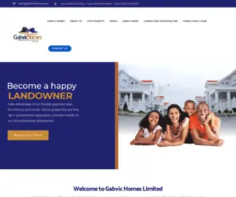 Gabvichomes.com(Providing shelter for humanity) Screenshot