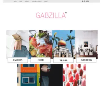 Gabybeyer.com(Gabzilla by Gaby Beyer) Screenshot