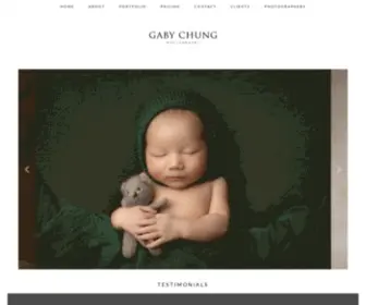 Gabychung.com(Gaby Chung Photography) Screenshot