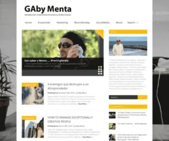 Gabymenta.com(GAby MentaGAby Menta) Screenshot