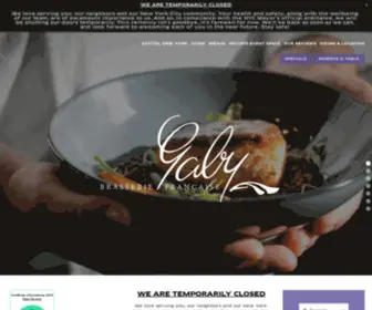 Gabynyrestaurant.com(NYC Theater District Restaurants) Screenshot