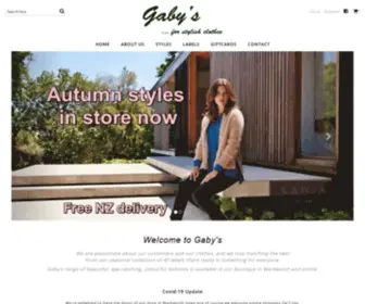 Gabys.co.nz(Gaby's Warkworth) Screenshot