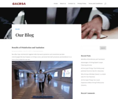 Gacbsa.org(Freight shipping) Screenshot
