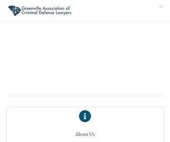 GaCDL.com(Greenville, South Carolina Association of Criminal Defense Lawyers) Screenshot