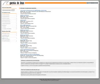 Gacetadelinux.com(Gaceta de Linux) Screenshot