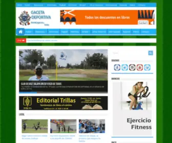 Gacetadeportiva.com.mx(Donde Jugamos Todos) Screenshot