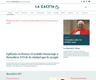 Gaceta.es(La Gaceta de la Iberosfera) Screenshot