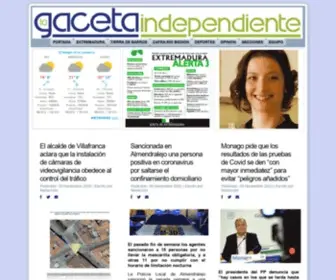 Gacetaindependiente.es(La Gaceta Independiente) Screenshot