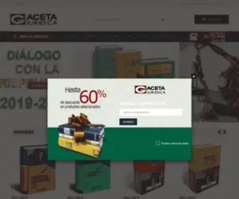 Gacetastore.com(GacetaStore la tienda oficial de Gaceta Jurídica S.A) Screenshot