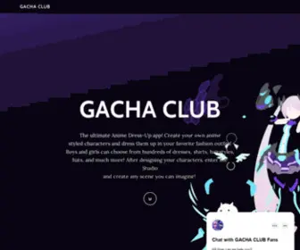 Gacha-Club.com(Gacha club) Screenshot
