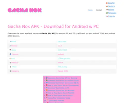 Gachanox.com(Gacha Nox APK v1.3.0) Screenshot