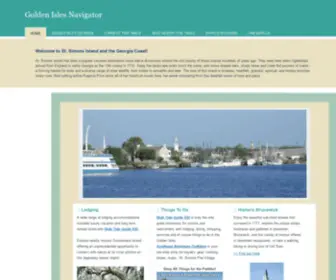 Gacoast.com(Guide to Georgia's Golden Isles) Screenshot