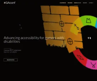 Gaconf.com(A day of talks and networking) Screenshot