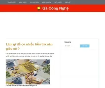 Gacongnghe.com(Review kinh nghiệm hướng dẫn kiến thức hữu ích) Screenshot