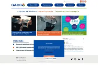 Gad3.com(Investigación de mercados y opinión pública) Screenshot