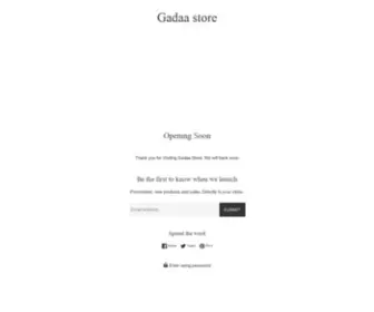 GadaaStore.com(GadaaStore) Screenshot