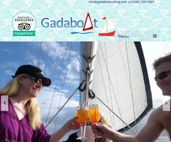 Gadaboatsailing.com(Antigua Sailing Charters) Screenshot