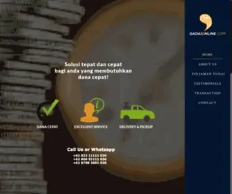 Gadaionline.com(Gadai Laptop) Screenshot