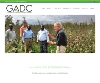 Gadc.co.ug(Gulu Agricultural Development Company) Screenshot