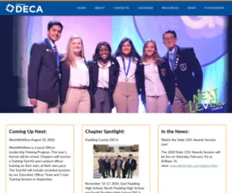 Gadeca.org(GA DECA) Screenshot