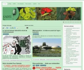 Gadel-Environnement.org(GADEL Environnement) Screenshot