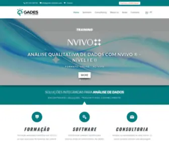 Gades-Solutions.com(Formação) Screenshot