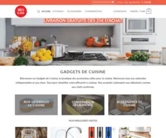 Gadget-Cuisine.fr(Gadgets de Cuisine) Screenshot