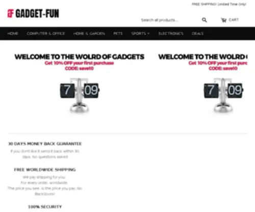 Gadget-Fun.com(Gadget-fun(ガジェットファン)) Screenshot
