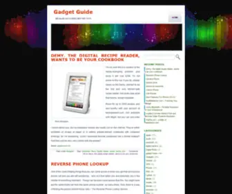 Gadget-Geek.net(Gadget Guide) Screenshot