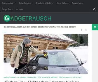 Gadget-Rausch.de(Dein Blog für Gadgets und Crowdfunding) Screenshot