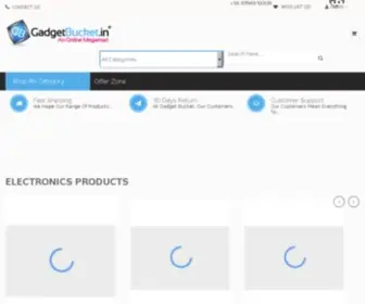 Gadgetbucket.in(Gadget Bucket) Screenshot